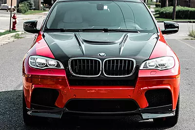 BMW X6 E71 HM Style Hood (2009–2014)