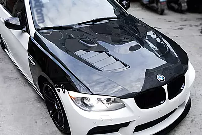 2011–2013 BMW 3 Series E92 LCI SIB Style Carbon Fiber Hood