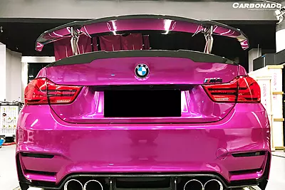 BMW M3 F80 & M4 F82 VRS Style Carbon Fiber Trunk Spoiler (2014–2020) BMW M3 F80 & M4 F82 VRS Style Carbon Fiber Trunk Spoiler (2014–2020)
