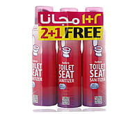 Habro Toilet Seat Sanitizer Spray - 3 x 150 ml