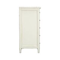 Vintage Tall Chest Of Drawers In White Vintage Tall Chest Of Drawers In White
