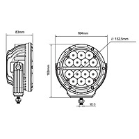 Hella ValueFit Supernova 6'' LED