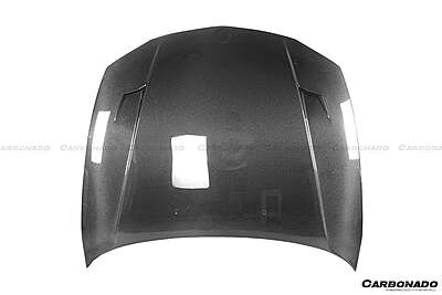 BMW 1 Series E82 E88 1M RZ Style Carbon Fiber Hood (2008–2013)