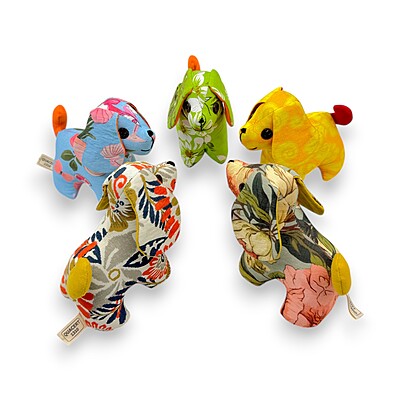 Chó Cati - Thủ Công Nhồi Bông, Vải Cotton Chó Cati - Thủ Công Nhồi Bông, Vải Cotton