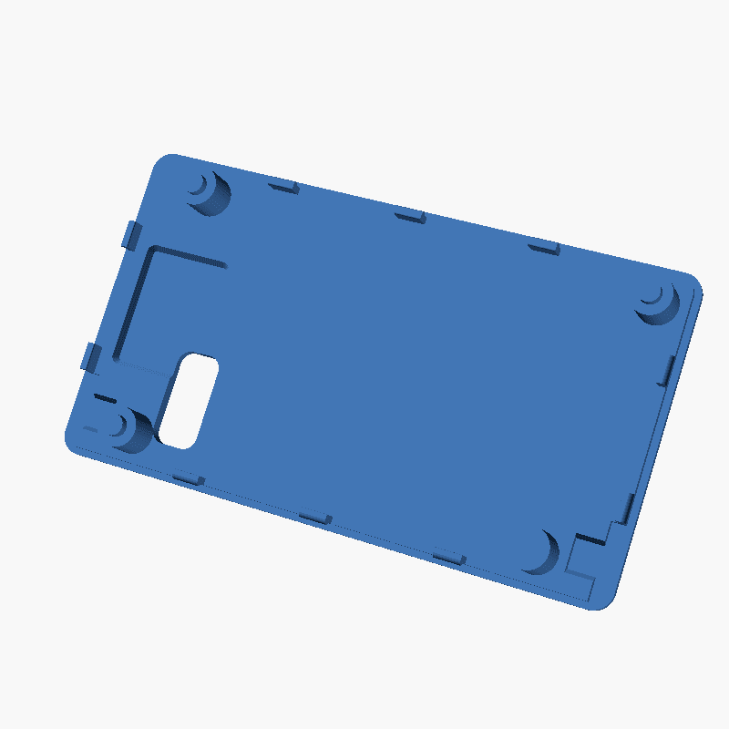 Touchscreen Housing Back for Nextion 2.4" Screen Touchscreen Housing Back for Nextion 2.4" Screen