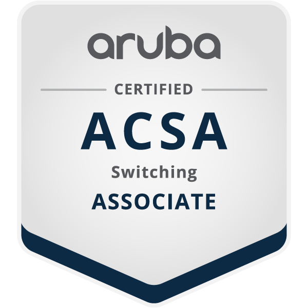Aruba Certified Switching Associate Cert Bundle: HPE6-A72 Voucher + Free past qestions
