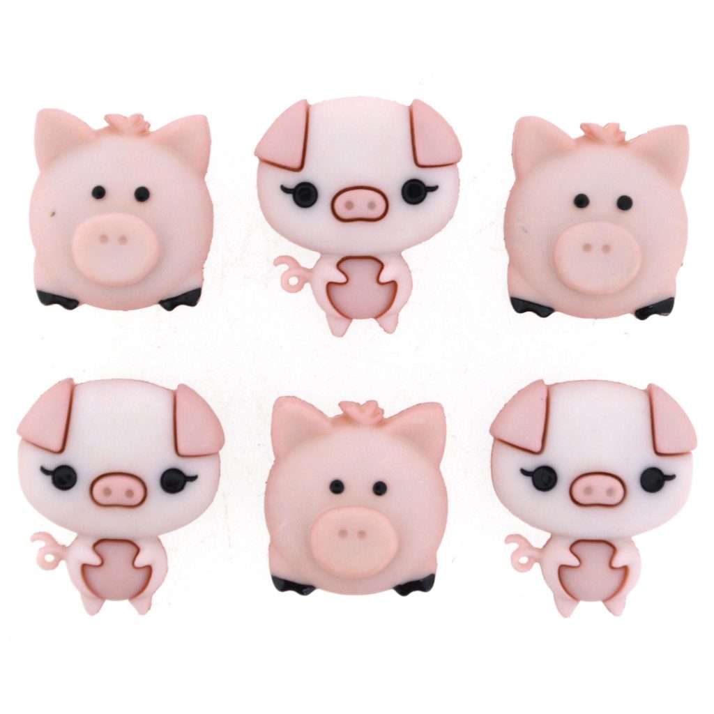 Bottoni Dress it Up - Pig Pen, 20148 Bottoni Dress it Up - Pig Pen, 20148