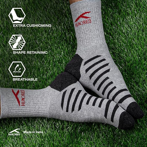 Hundred Sports Socks - Quater Hundred Sports Socks - Quater