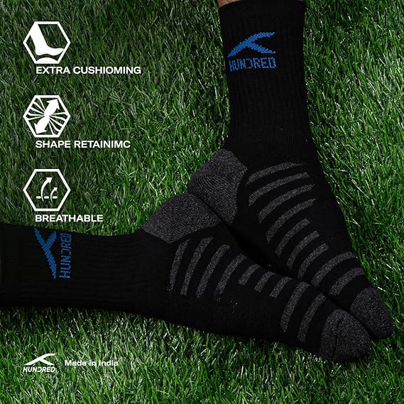 Hundred Sports Socks - Quater Hundred Sports Socks - Quater