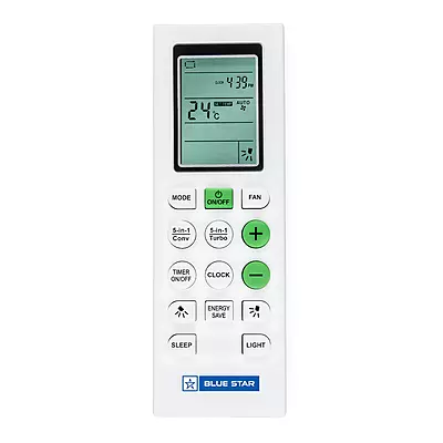 Blue Star Q Smart Wi-Fi Series IC318QNUS Inverter Split AC-1.5 Ton with Large LCD Display Remote Blue Star Q Smart Wi-Fi Series IC318QNUS Inverter Split AC-1.5 Ton with Large LCD Display Remote