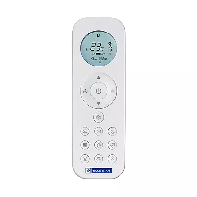 Blue Star IC512BNURWK Inverter Split AC-1 Ton 5 Star with LCD Display remote