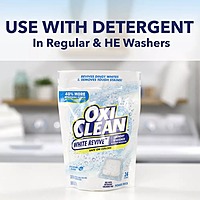 OxiClean White Revive Laundry Whitener + Stain Remover Power Paks - 24ct/21.1oz