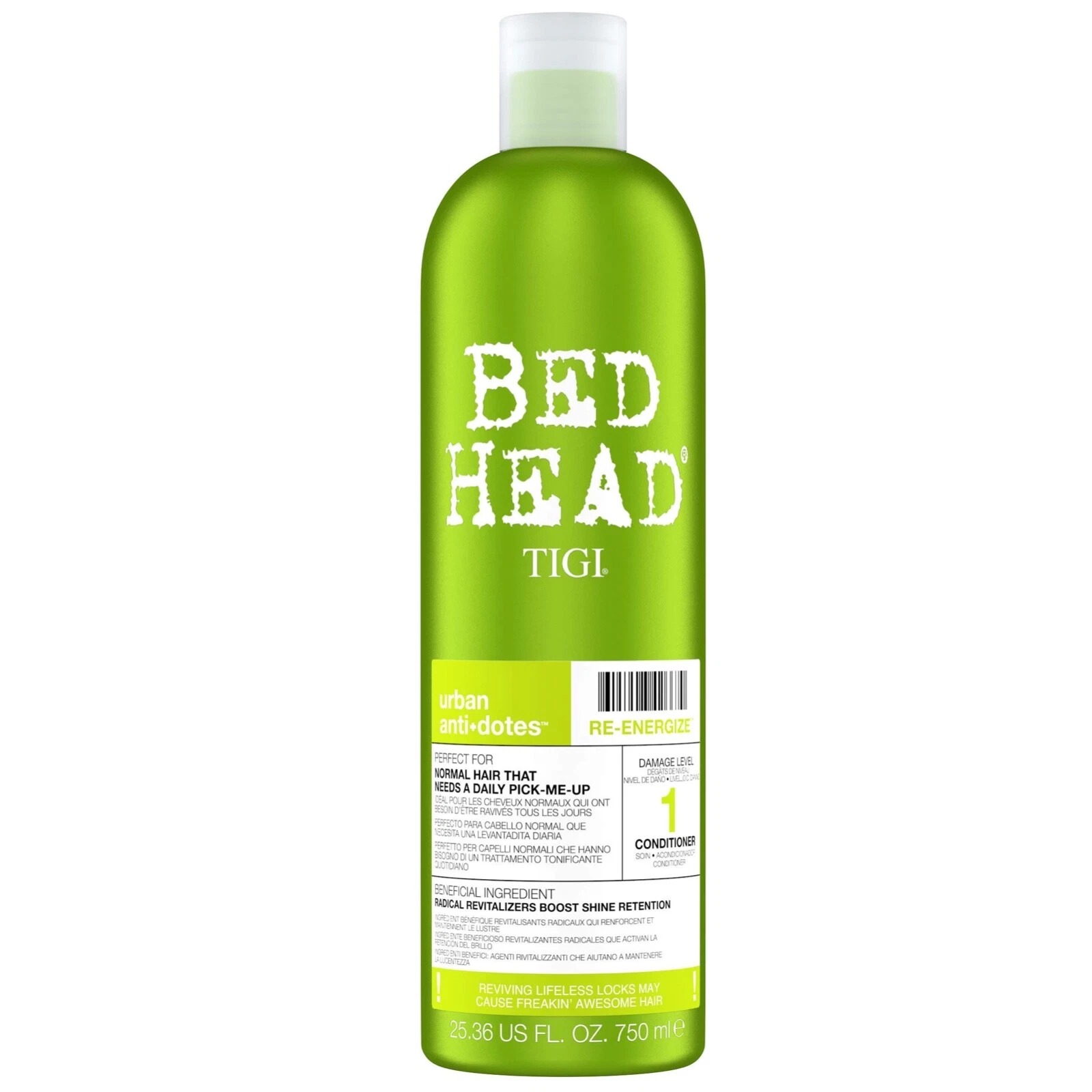 TIGI Bed Head Urban Anti+Dotes 1 Re-Energize Conditioner 750ml