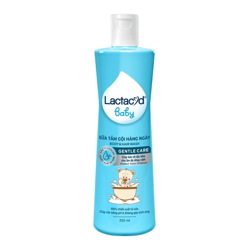Lactacyd Baby Body Wash & Shampoo - Extra Gentle 250ml