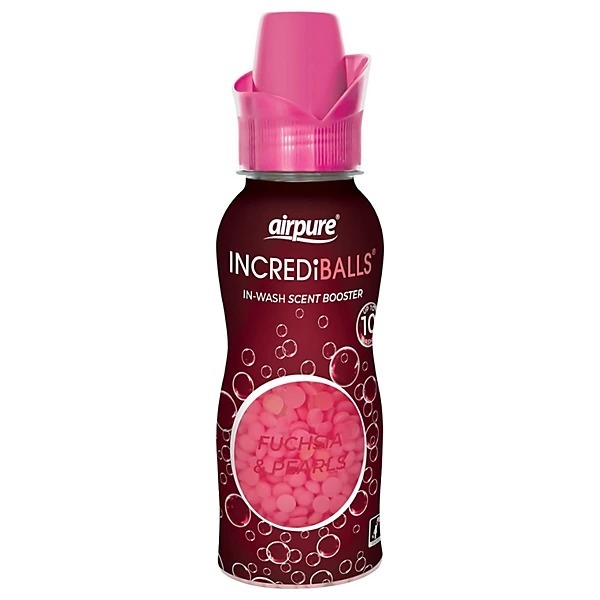 Airpure Incrediballs in Wash Scent Booster Fuchsia & Pearls 128g