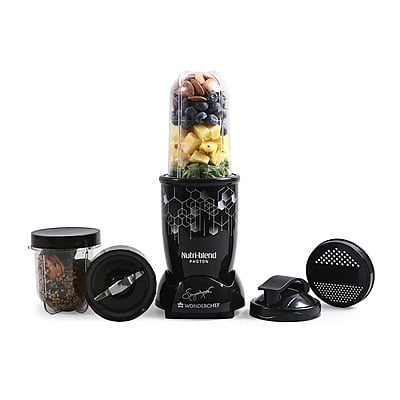 Wonderchef Nutri-Blend Photon 400 Watts Mixer Grinder-Black Wonderchef Nutri-Blend Photon 400 Watts Mixer Grinder-Black