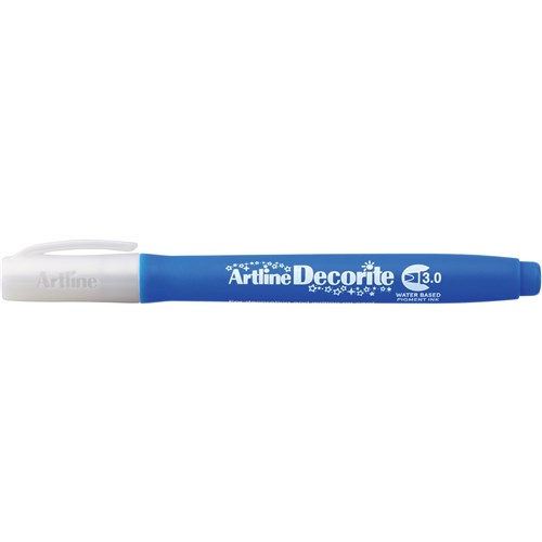 Artline Decorite Standard Markers Chisel 3.0mm Blue Box Of 12