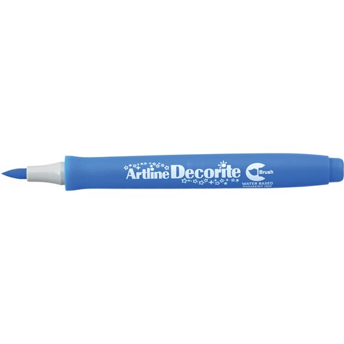 Artline Decorite Standard Markers Brush Nib Blue Box  Of 12