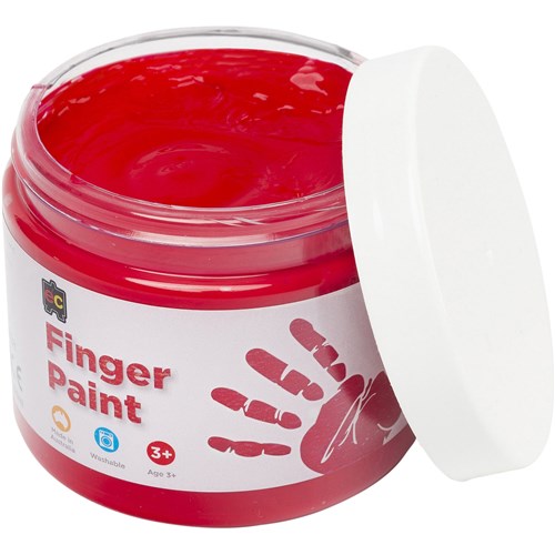 EC Finger Paint 250ml Red