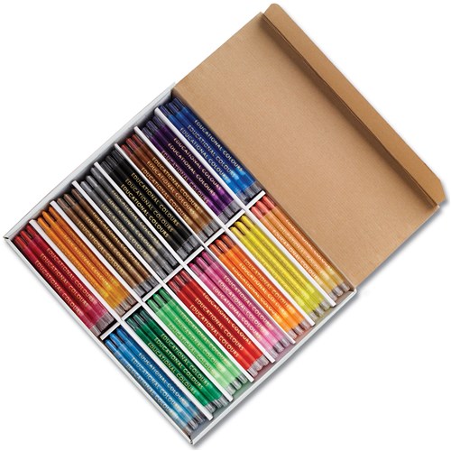 EC Twist It Propelling Crayons Assorted Box  of 240