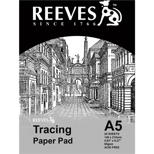 Reeves Tracing Paper A5 65gsm 25 Sheets