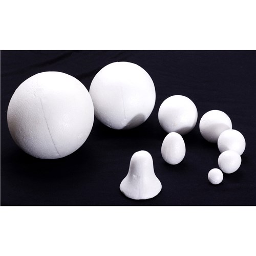 Jasart Polystyrene Balls 75mm Pack  of 25