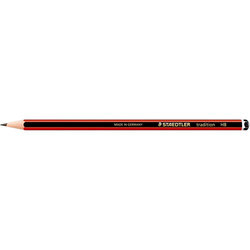 Staedtler 110 Tradition Graphite Pencil HB Pack  of 12