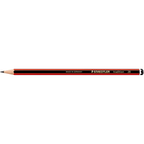 Staedtler 110 Tradition Graphite Pencil 2B Pack of 12