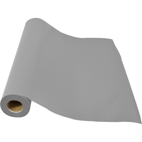 Rainbow Club Roll 500mm x 60m 80gsm Metallic Silver Roll
