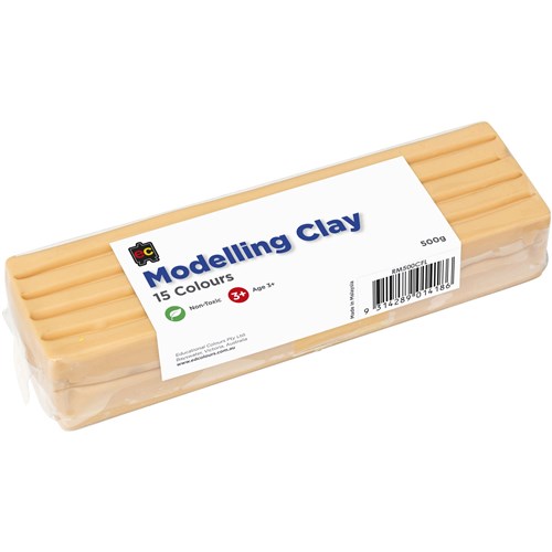 EC Modelling Clay 500gm Flesh