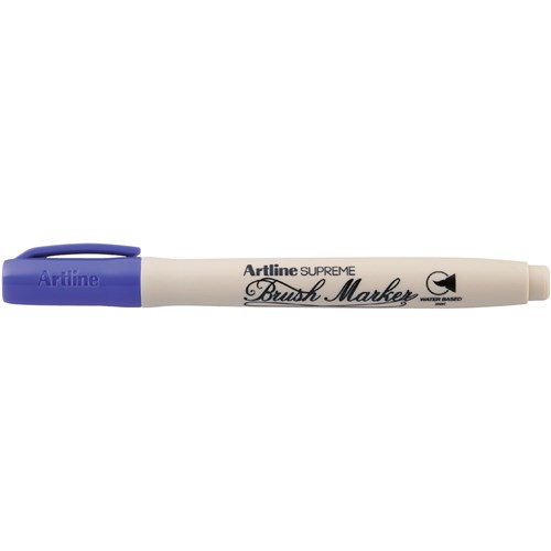 Artline Supreme Brush Markers Purple Box Of 12