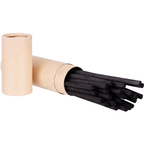 Basics CSSC Charcoal Natural Willow Sticks 4-5mm Black Pack of 25