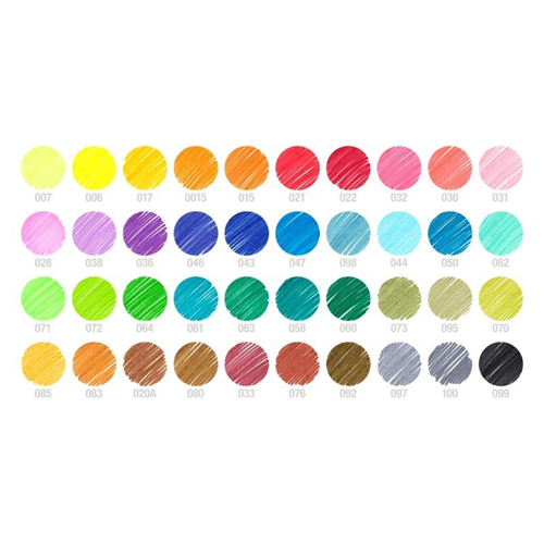 Faber-Castell Connector Pen Colour Markers Assorted - Pack of 40
