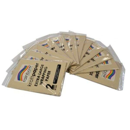 Kraft Paper Brown 760mm X 1140mm 70 gsm 2 Sheets