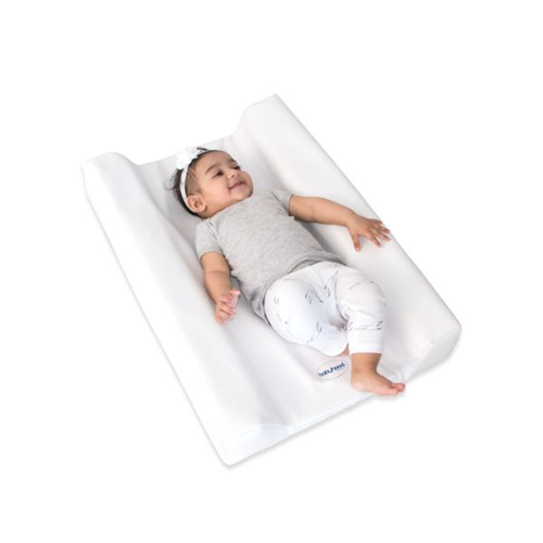 High Sided Change Mat White