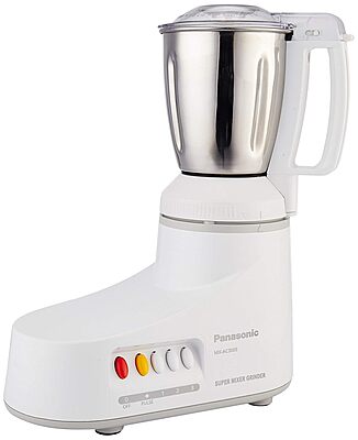 Panasonic MX-AC300S-H 550-Watt 3-Jar Super Mixer Grinder-Grey Panasonic MX-AC300S-H 550-Watt 3-Jar Super Mixer Grinder-Grey