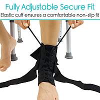Laced Ankle Brace HCPCs L1902