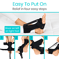 Standard Night Splint w Pressure Ball - Universal Size & Side HCPCs L4398