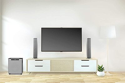 Philips Audio MMS2220B 2.1 Speaker 120W Bluetooth Convertible Multimedia Sound bar/Speaker Philips Audio MMS2220B 2.1 Speaker 120W Bluetooth Convertible Multimedia Sound bar/Speaker