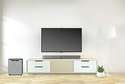 Philips Audio MMS2220B 2.1 Speaker 120W Bluetooth Convertible Multimedia Sound bar/Speaker Philips Audio MMS2220B 2.1 Speaker 120W Bluetooth Convertible Multimedia Sound bar/Speaker