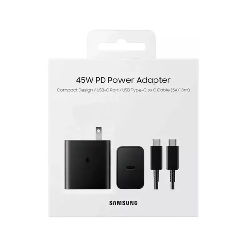 SAMSUNG ULTRA CARGA RAPIDA 45W (5A/1.8M) SAMSUNG ULTRA CARGA RAPIDA 45W (5A/1.8M)