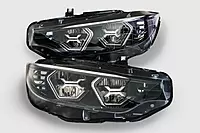 Pre-Built Vision Concept Headlights w/ Amber Concept X – F8X M3/M4 & F32/F36 (2015–2017 LED Only)