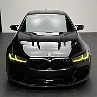 M5 CS Yellow DRL Upgrade – LCI F90 M5 / G30 5 Series (2021–2023 Laser Headlights)