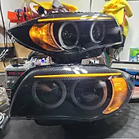 Pre-Built Round Ring Retrofit – E82 E88 Pre-LCI 1 Series (2008–2010 Xenon Only)