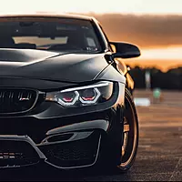 Pre-Built Vision Concept Red Half X Retrofit Headlights β F8X M3/M4 & F32 Coupe (2015β2017 Xenon)