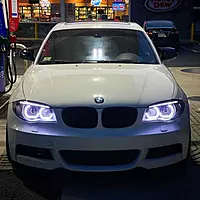 BMW E82 / E88 Pre-LCI 1 Series DTM Ring Headlight Retrofit (2008–2010 | Xenon Only)