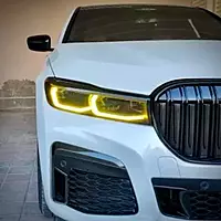 CSL Yellow DRL Upgrade – G11/G12 LCI 7 Series (2019–2021 Laser Headlights)