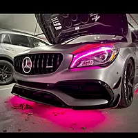 Mercedes A-Class W176 RGB DRL Module Upgrade β Bluetooth Multicolor LED Headlight Mod