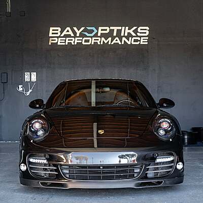 Porsche 997 (2004–2013) Xenon Headlight Blackout Package – Carrera, Turbo, GT2, GT3