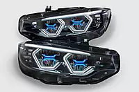 Pre-Built Vision Concept Headlights w/ Blue Concept X – F8X M3/M4 & F32/F36 (2014–2017 LED Only)